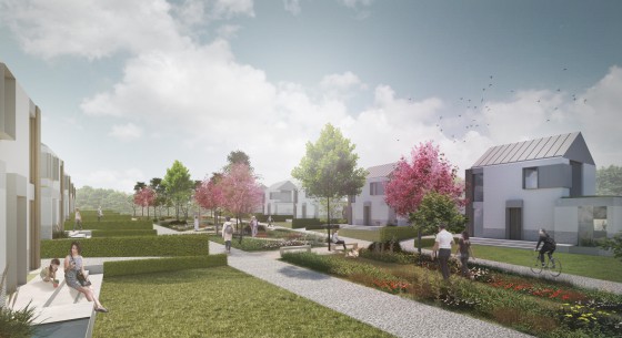 Housing scheme view 1