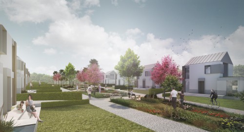 Housing scheme view 1
