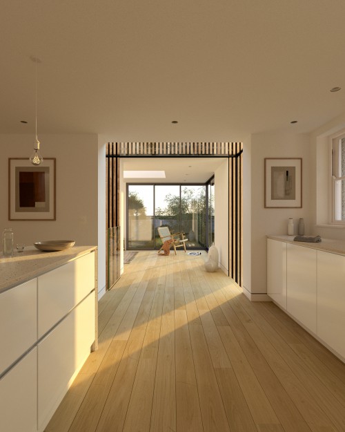 New bridge link to unique home in north devon
