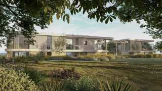 lyme regis contemporary home with glass link